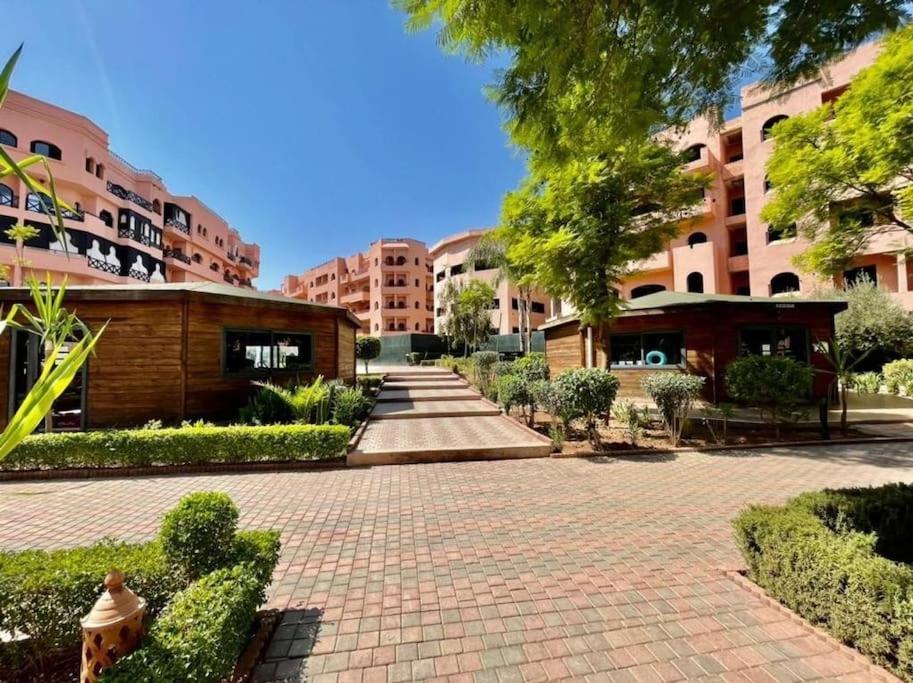 Appartement Confortable Avec 5 Piscines Marrakesh Exterior foto